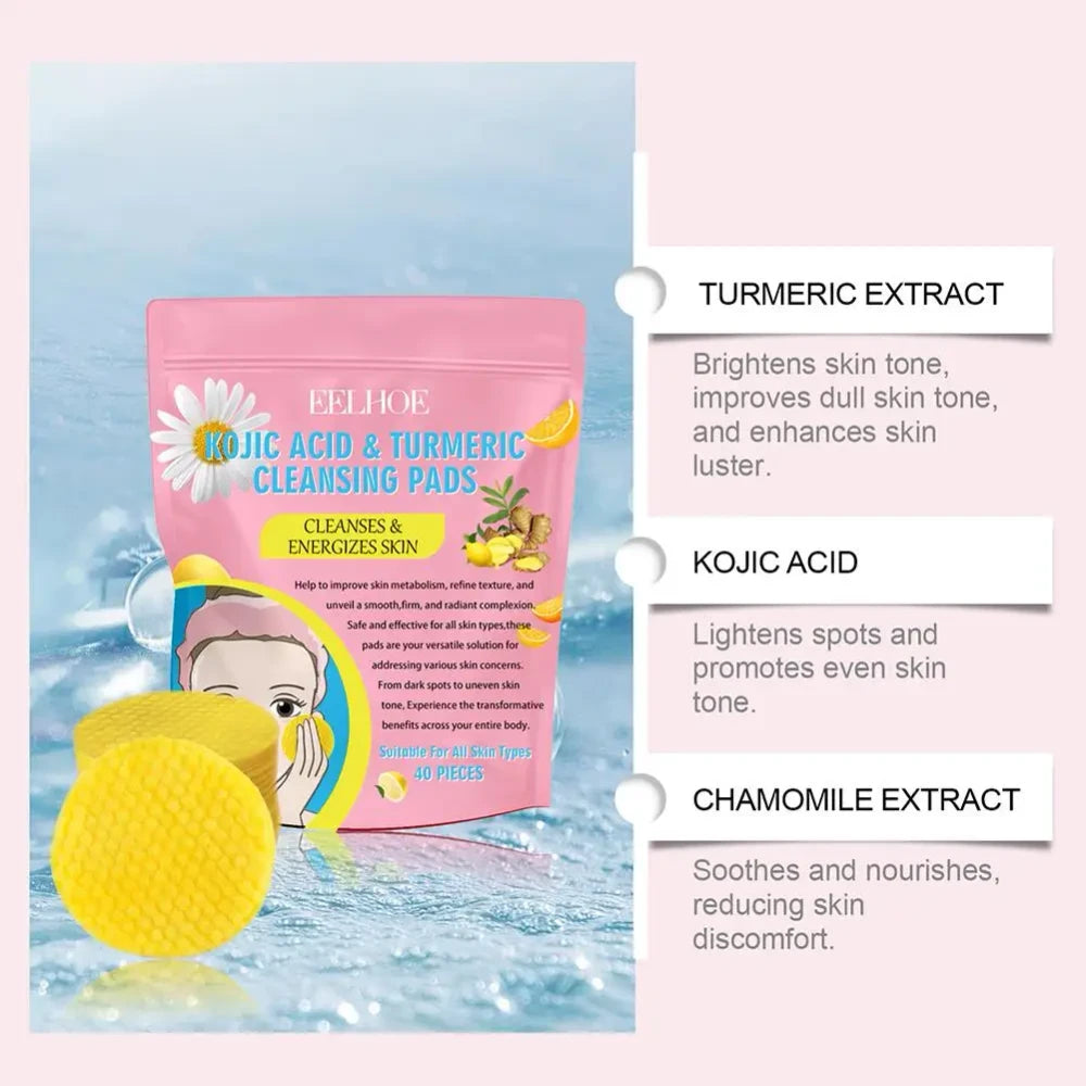 Turmeric Kojic Acid Exfoliating Pads