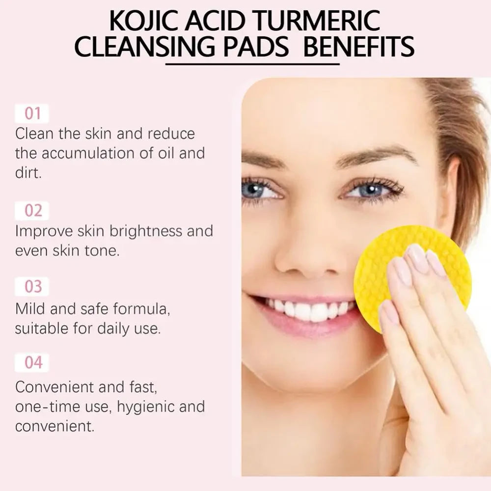 Turmeric Kojic Acid Exfoliating Pads