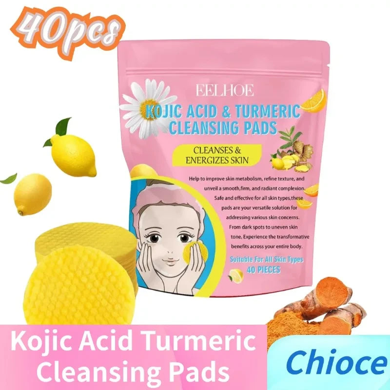 Turmeric Kojic Acid Exfoliating Pads